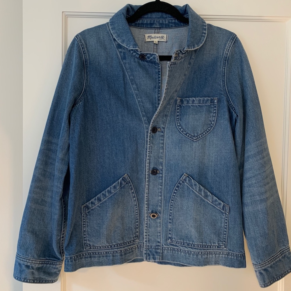 Madewell Patch Pocket Denim Jacket